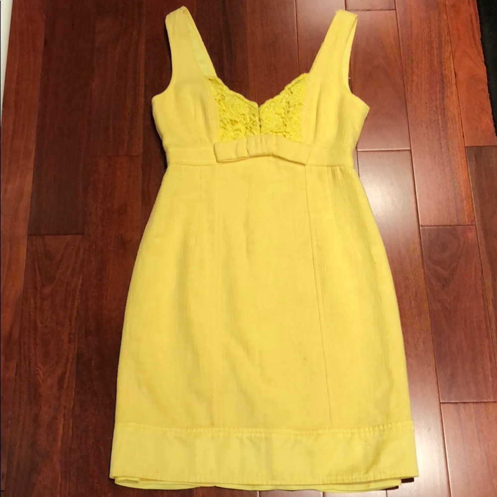 Nanette Lepore Yellow Dress